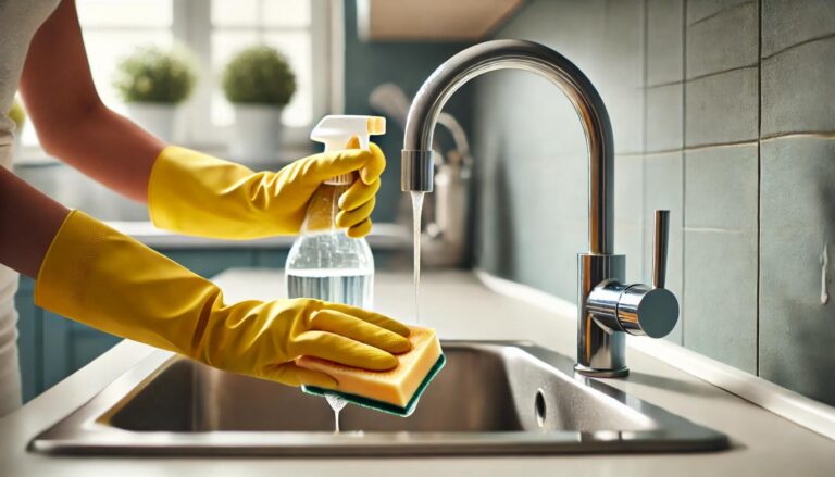 Kohoutky bez vodního kamene? Jednoduché domácí triky, které zvládne každý