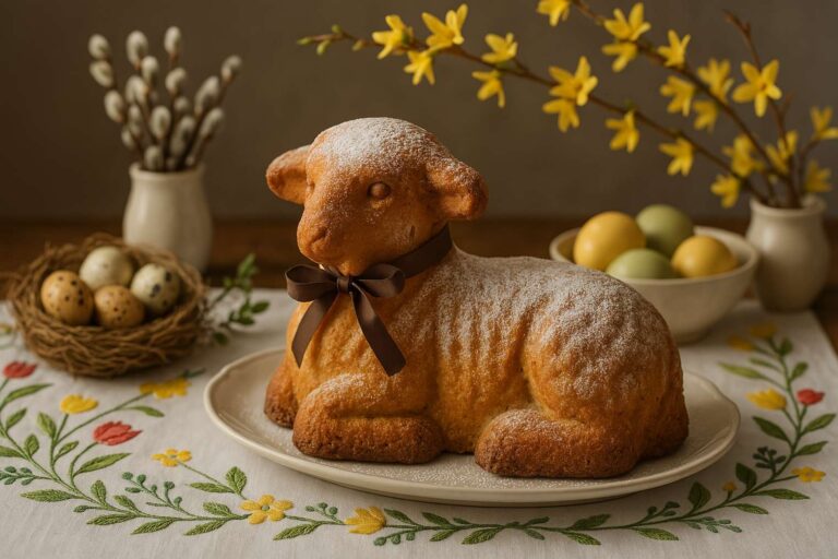 Mramorovaný beránek podle Josefa Maršálka by neměl na vašem stole chybět