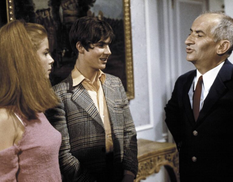 Louis de Funès si zahrál po boku svého syna. Ten se i přes přání otce nevydal v jeho šlépějích