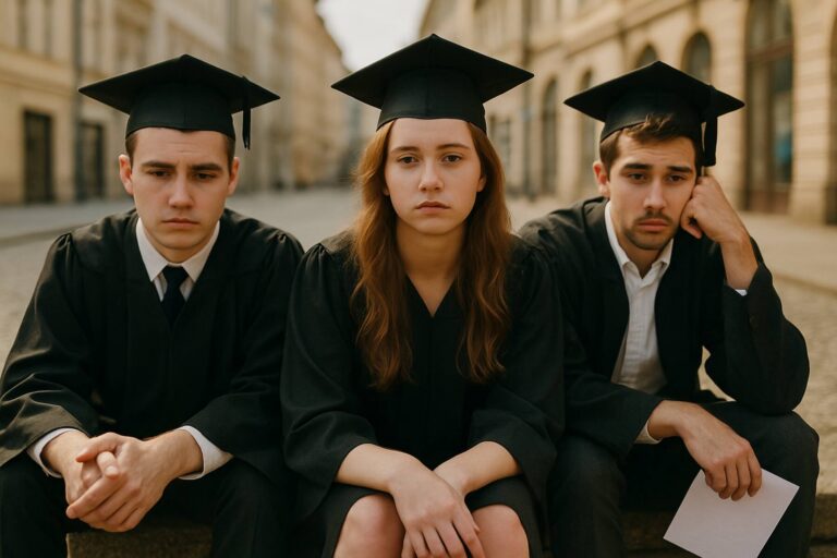 Absolventi chtějí 50 tisíc, benefity i smysl práce. Většina ale práci rychle mění nebo úplně opouští obor