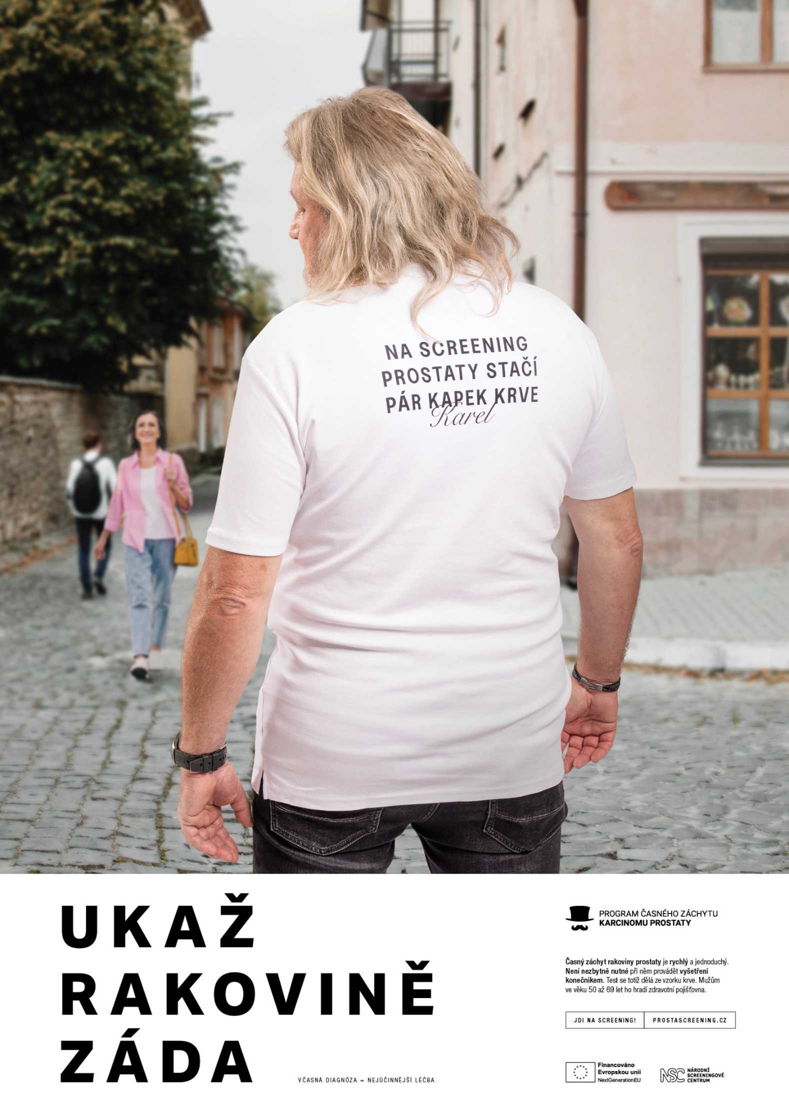 Kampaň Ukaž rakovině záda, FOTO: ÚZIS