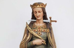 Socha svaté Lucie, FOTO: ReneeWrites, CC BY 4.0, via Wikimedia Commons