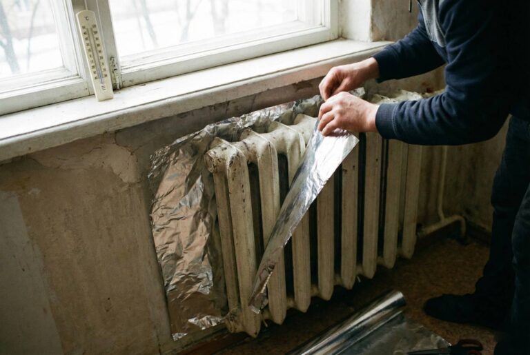 Fólie za radiátory jako zbytečná investice. Domácnosti je lepí i tam, kde nefungují