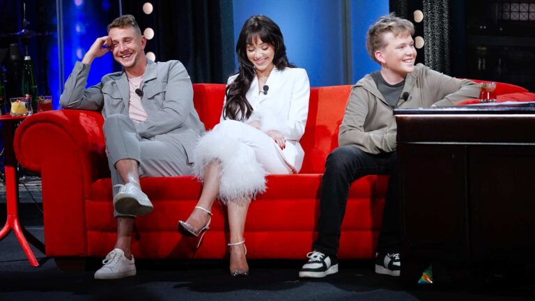 Show Jana Krause: Herec Jakub Štáfek, influencerka a modelka Veronica Biasiol a mladý tvůrce obsahu Tomáš Hrnčíř