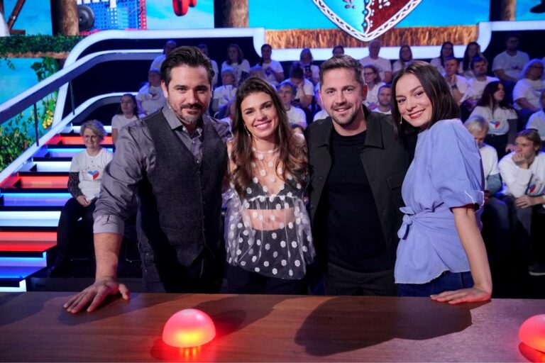 Máme rádi Česko: Denisa Pfauserová odzbrojila všechny ve studiu svým průhledným modelem a narušila plynulost natáčení